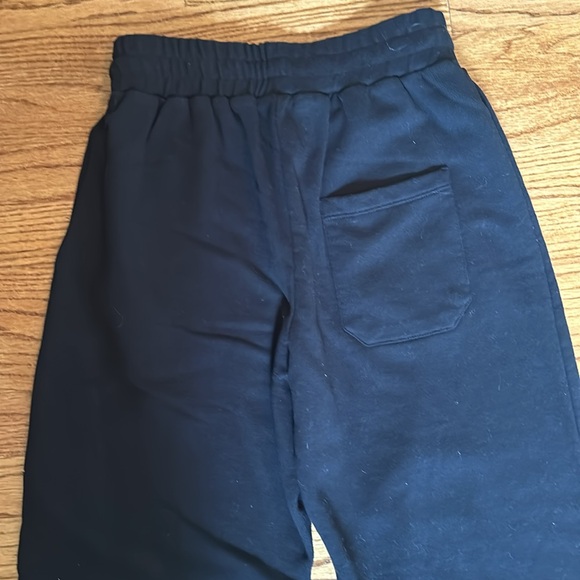 NWOT DOROTEA STAR LOGO WIDE-LEG SWEATPANTS IN BLACK - Picture 10 of 10